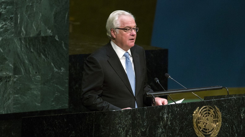 Russischer UN-Botschafter Tschurkin: „Russland wird Syriens Regierung weiterhin unterstützen“