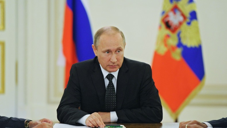 Wladimir Putin: „Man darf nicht Terrorgruppierungen für politische Interessen nutzen“