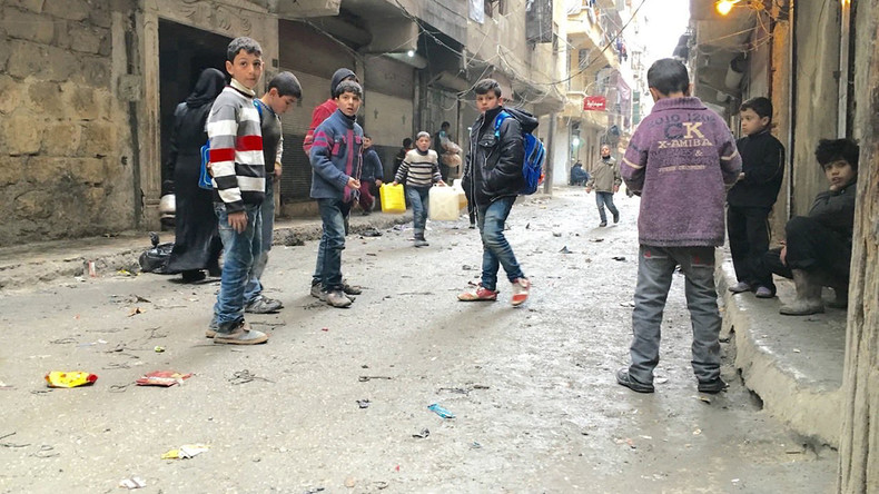 Die Kinder von Aleppo: Spielen an der Frontlinie