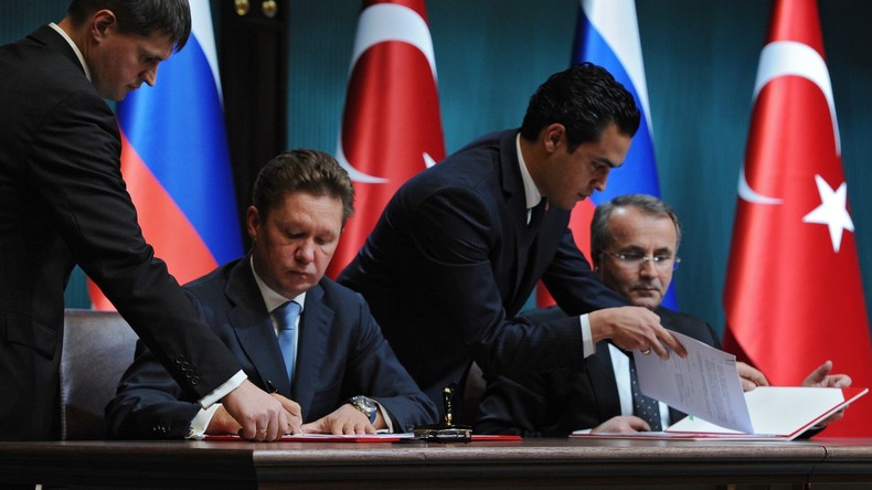 Gazprom verhandelt mit der Türkei über Umsetzung des Pipelineprojektes Turkish Stream