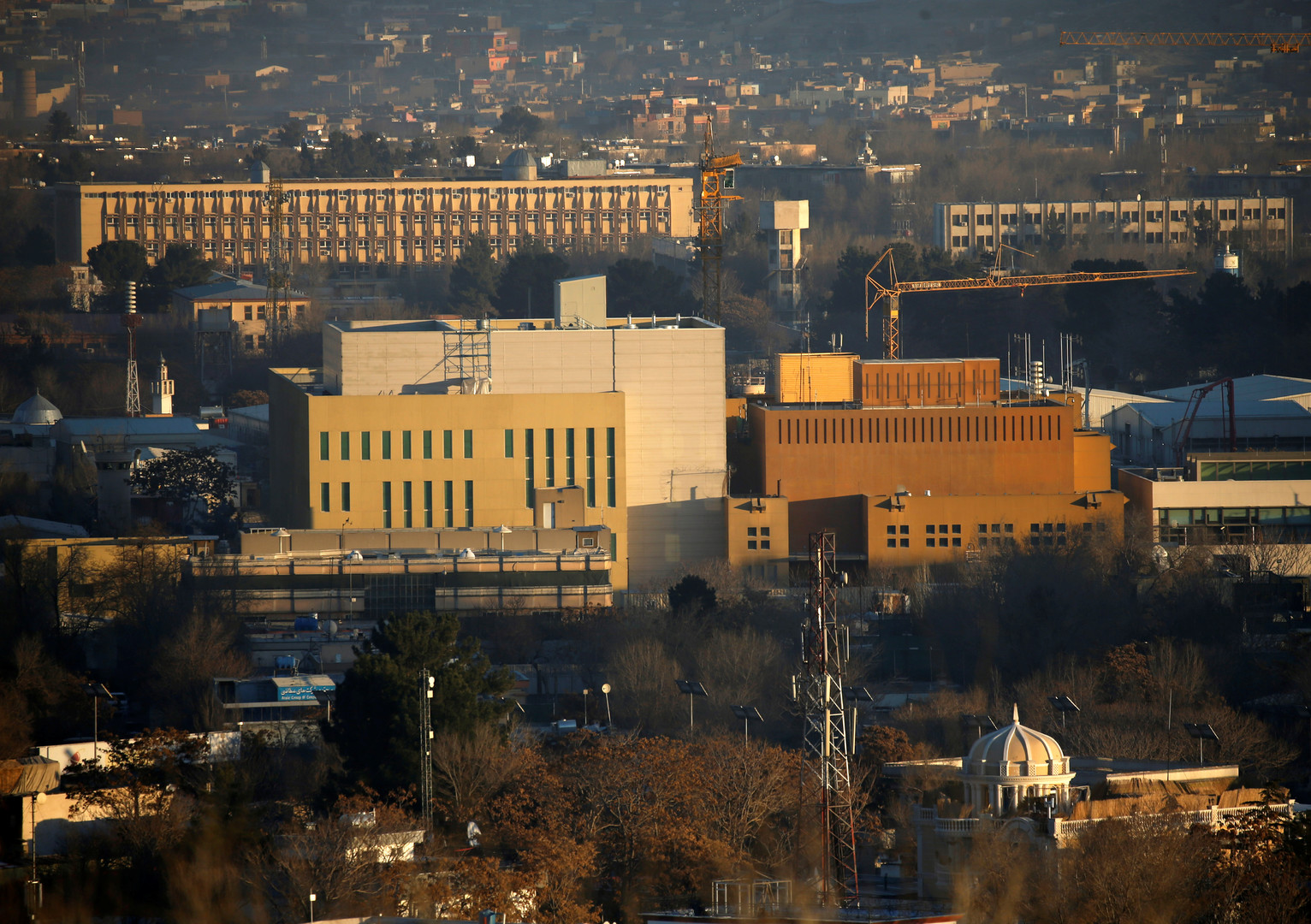 Afghanistan: Sprengsatz in Nähe der US-Botschaft im Diplomatenviertel von Kabul detoniert