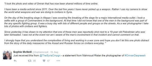 Omran aus Aleppo: Krieg um unsere Herzen