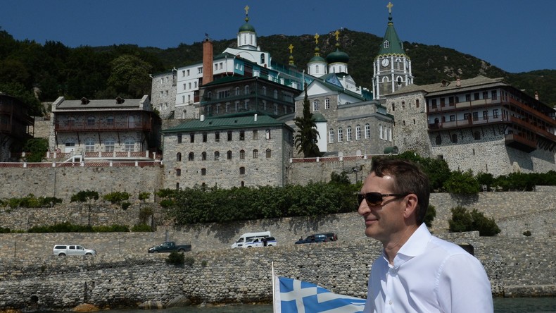 The Spectator deckt auf: Wladimir Putin lässt auf dem Berg Athos eine KGB-Mission installieren
