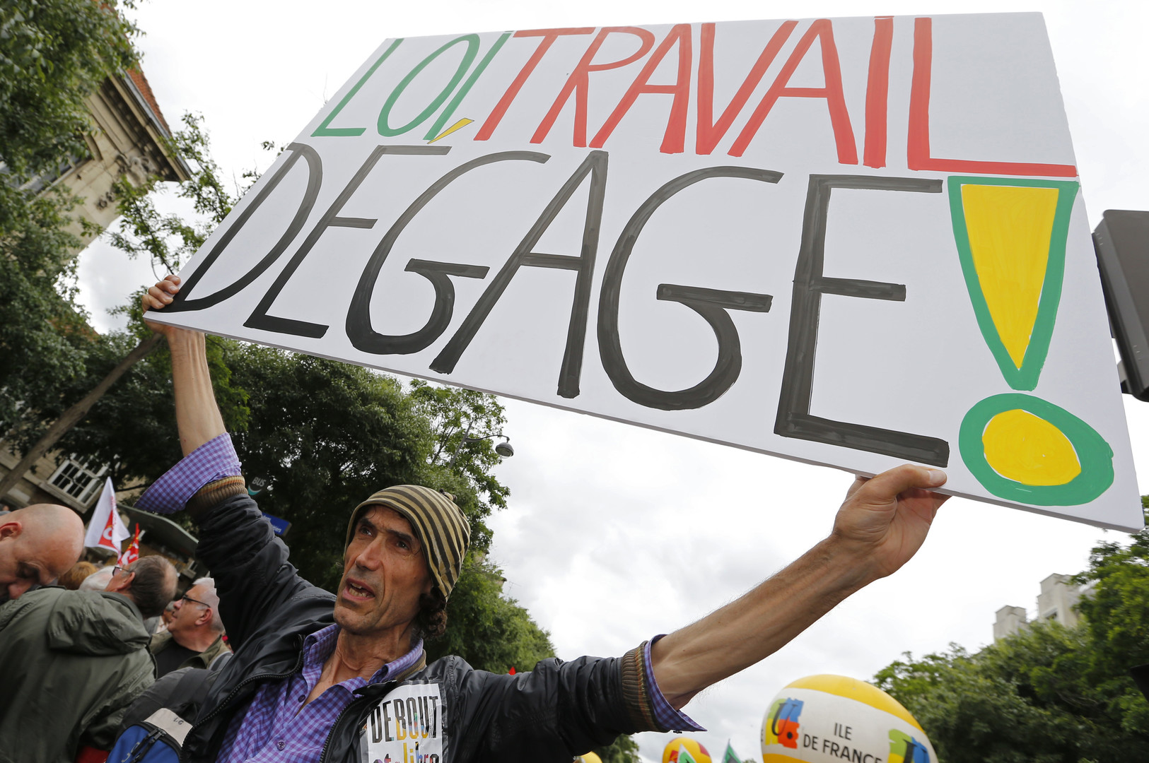Frankreich protestiert gegen neues Arbeitsgesetz