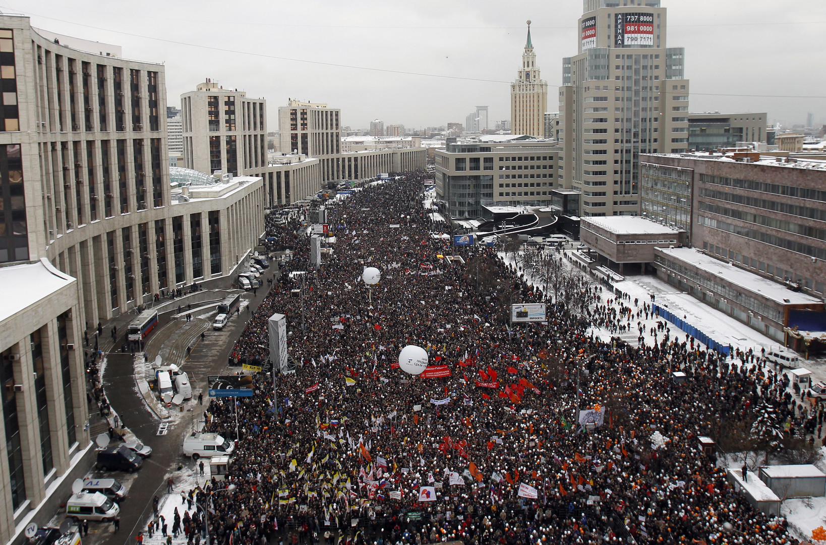 Umfrage zu russischem Protestpotenzial: Wenig Interesse an politisch motivierten Demonstrationen