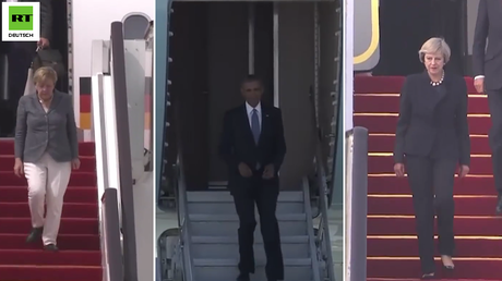 G20-Gipfel in Hangzhou: Obamas Empfang in China ohne roten Teppich und überschattet von Streitereien