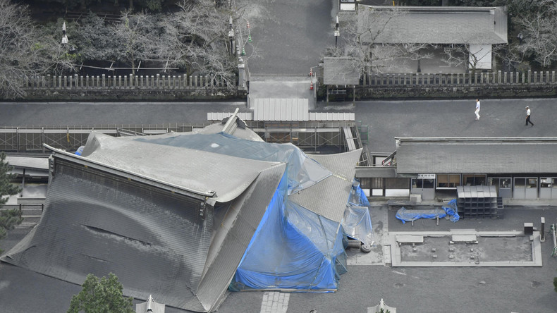 27.000 Familien bleiben nach Vulkanausbruch in Japan ohne Strom