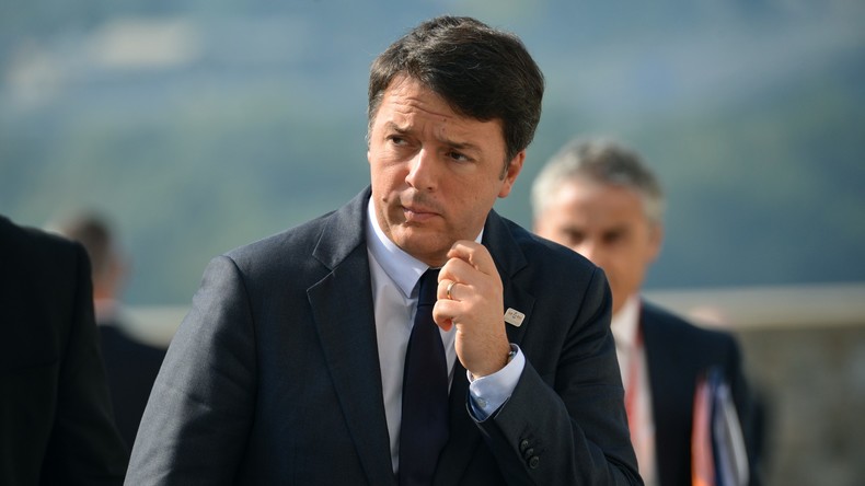 Rom: Proteste gegen Ministerpräsidenten Renzi