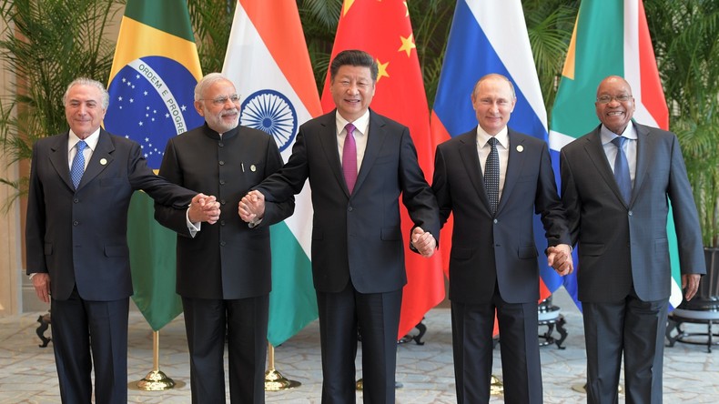 Wladimir Putin nimmt am BRICS-Gipfel in Indien teil