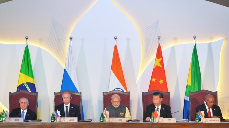 BRICS-Gipfel in Indien: Wladimir Putin will die BRICS-Wirtschaften einander näher bringen