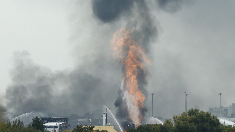 Explosion im BASF-Werk - mindestens zwei Tote