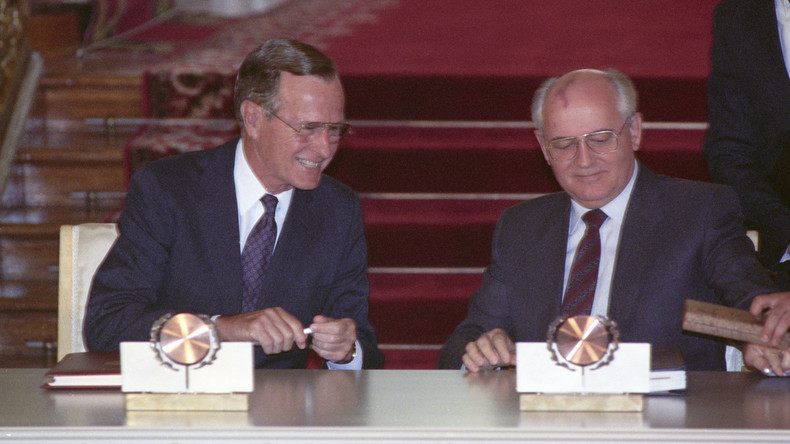 Gorbatschow und Bush Senior wollen Moskau und Washington aus der Sackgasse helfen