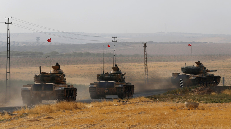 Damaskus protestiert gegen türkische Panzer auf syrischem Boden