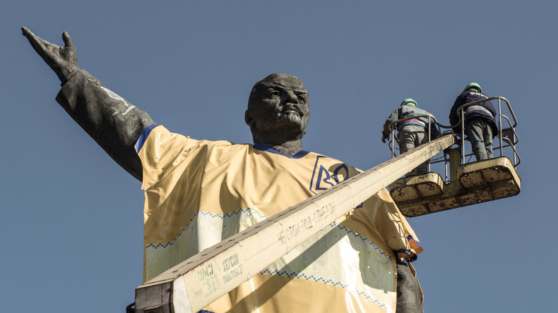 Ukraine: Alle Lenin-Denkmäler abgerissen