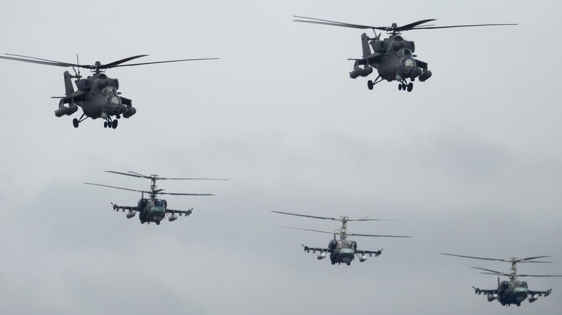 Videos von “Top-Secret-Helikopter von Putin über Syrien” veröffentlicht