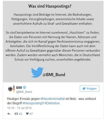 BILD-Reporter Julian Röpcke, Hasspostings und die Doppelmoral deutscher Behörden