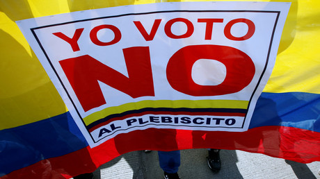 Kolumbianer entscheiden sich in Referendum gegen Friedensabkommen mit FARC-Rebellen