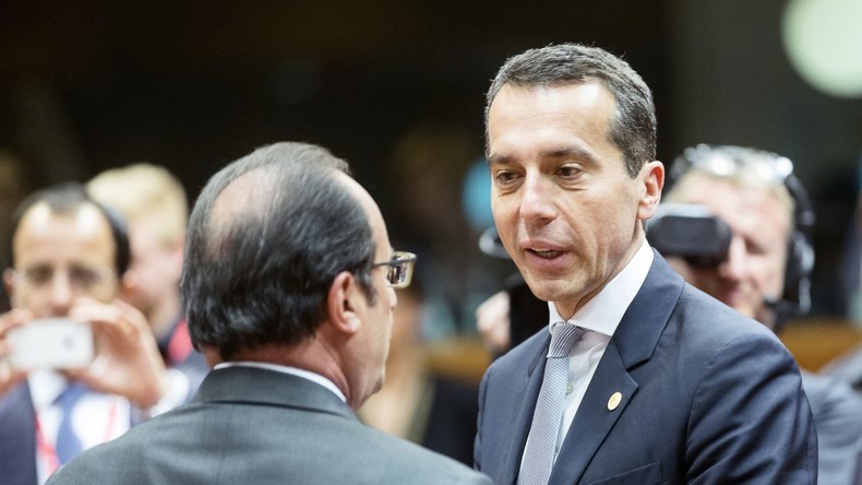 Österreichs Bundeskanzler Christian Kern zu Ankara: "Kein Flüchtlingsabkommen, kein Geld"