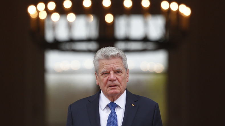 Gauck: "Beim Blick nach Washington bin ich besorgt"