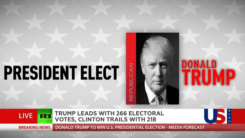 Live-Update 08:50: Neuer US-Präsident Donald Trump hält Siegesrede