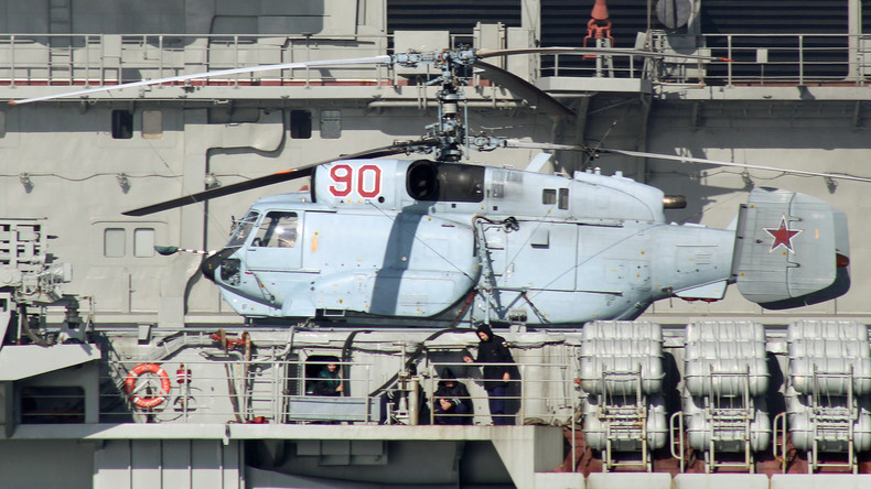 Russische Flugzeugträger-Kampfgruppe jagt niederländisches U-Boot weg