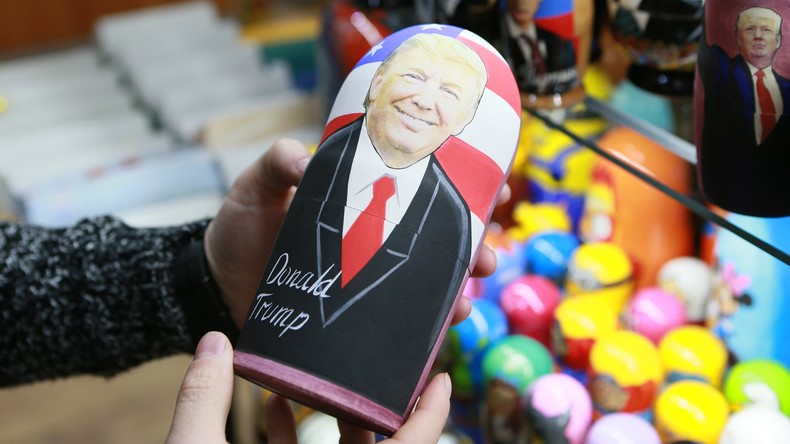 Trump-Matroschkas: Ab jetzt in Souvenirläden Moskaus