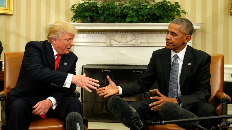 Trump: "Ich werde auch in Zukunft Rat von Obama annehmen"