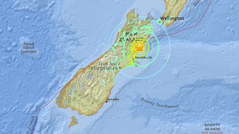Erdbeben der Stärke 7,8 erschüttert Neuseeland — RT Deutsch