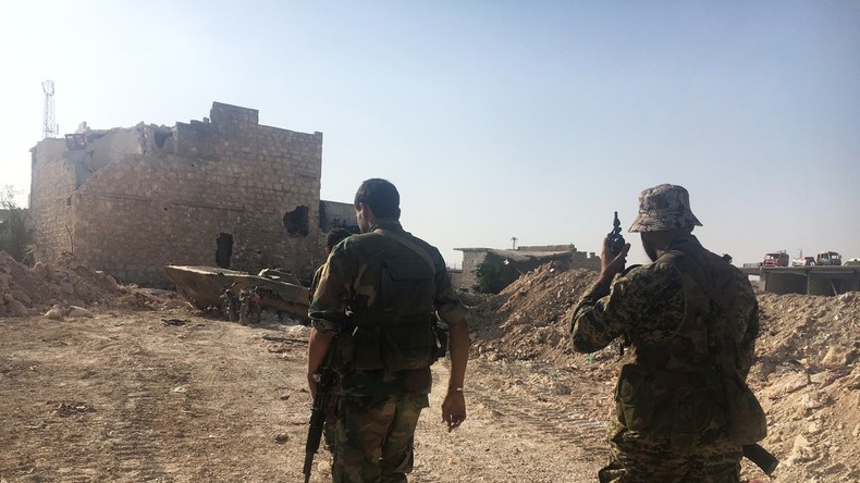 Aleppo: Terroristen setzten Giftgas gegen syrische Militärs ein