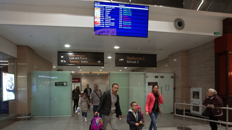 Sankt Petersburg: IS-Anwerber im Flughafen festgenommen