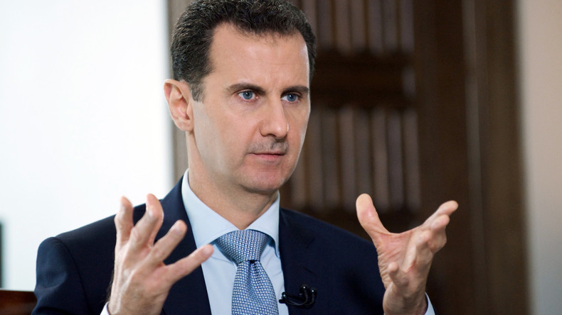Bashar al-Assad: "Sollte Trump gegen Terroristen vorgehen, würde er zu Syriens Verbündetem"
