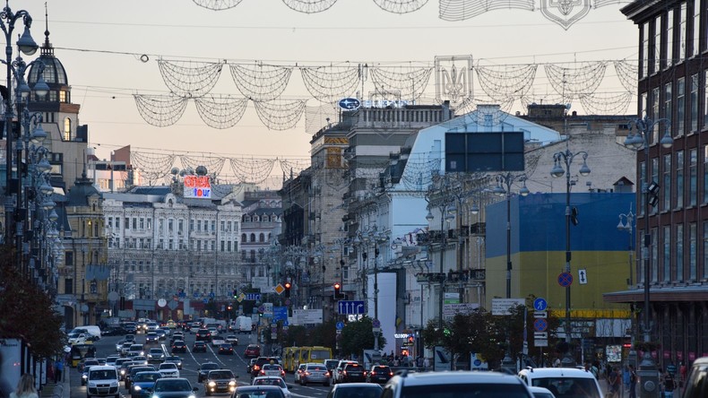 Ukraine: Explosion neben Stadtverwaltung in Kiew