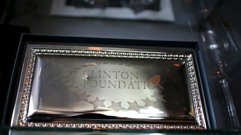 Korruptionsvorwürfe: Clinton Foundation verzeichnet Spendenrückgang von 37 Prozent