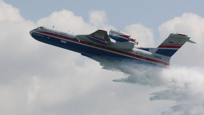 Israel: Russische Amphibienflugzeuge helfen bei Brandbekämpfung
