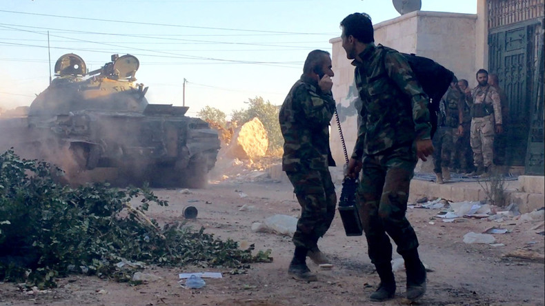 Aleppo: Regierungstruppen befreien einen strategisch wichtigen Bezirk im Osten der Stadt