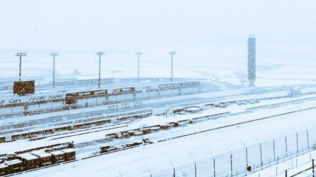 Tokio: Unerwarteter Schneefall legt Straßerverkehr lahm