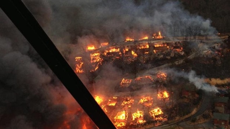 USA: Waldbrände in Tennessee, mindestens elf Tote - Notstand ausgerufen