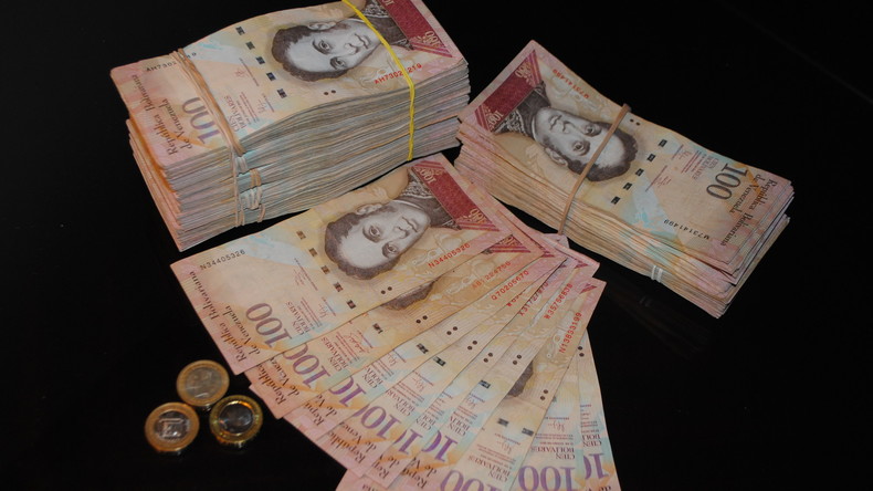 Venezuela kündigt Ausgabe neuer Geldscheine mit größerem Nennwert an