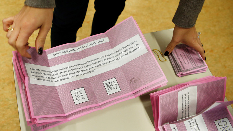 Italien stimmt über Verfassungsreform ab