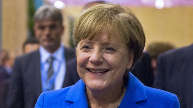 Angela Merkel zum neunten Mal als CDU-Chefin wiedergewählt