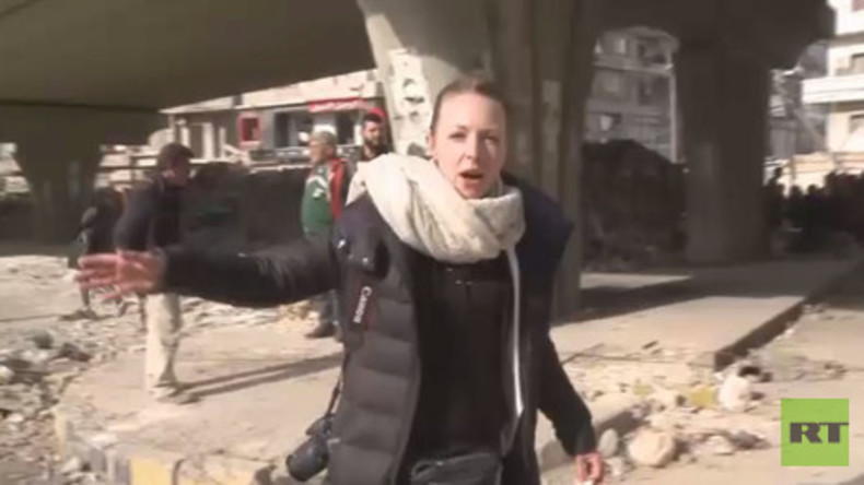 Exklusiv: RT erreicht als erstes TV-Team die zurückeroberte Altstadt von Aleppo