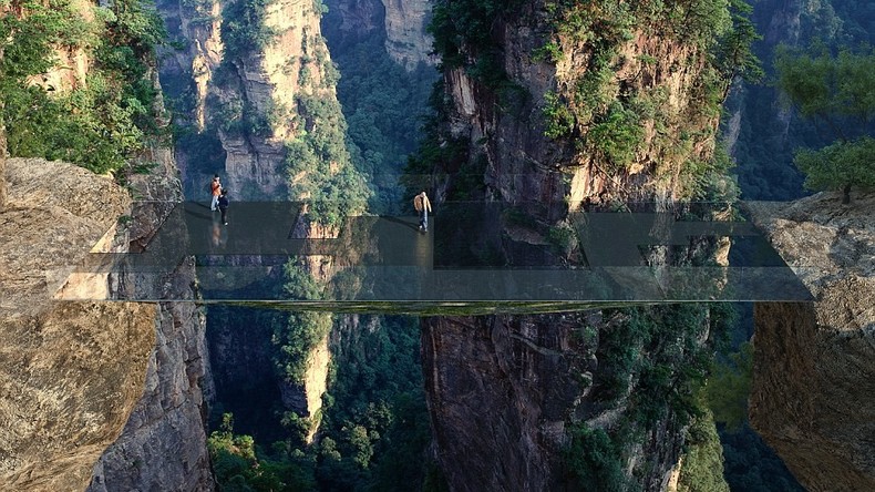 Sci-Fi wird wahr: Chinesen wollen unsichtbare Brücke in Avatar-Gebirgen errichten