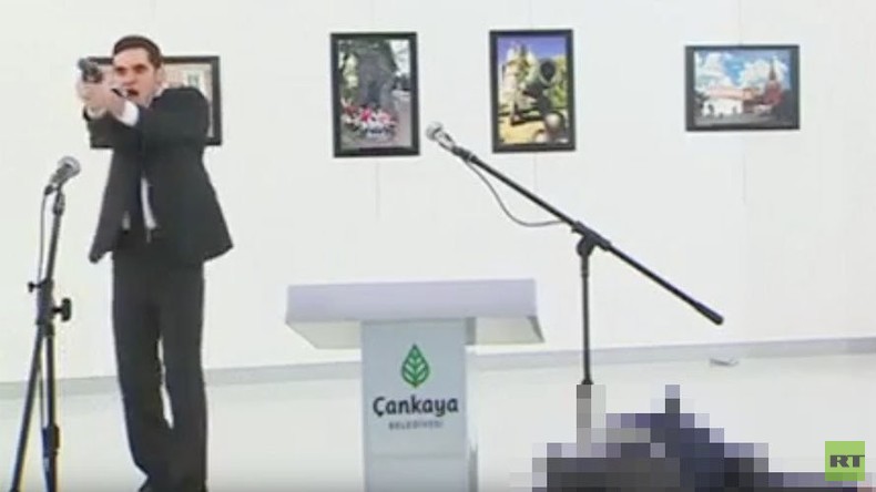 Neues Video zum Gesamtverlauf des Attentats auf russischen Botschafter