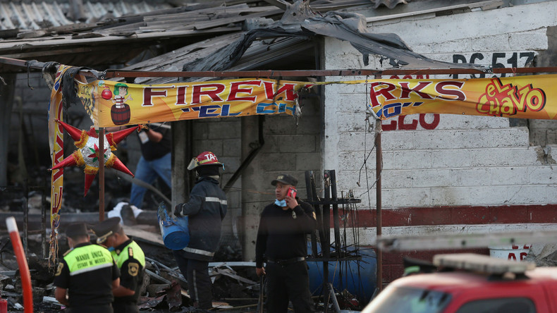 Explosionen auf Feuerwerksmarkt machen 30.000 Mexikaner arbeitslos