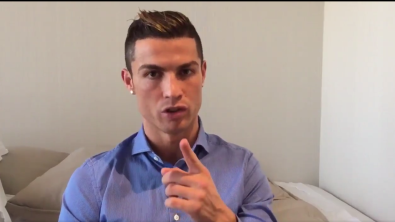 „Ich bin bei euch“ - Cristiano Ronaldo muntert syrische Kinder mit Videobotschaft auf