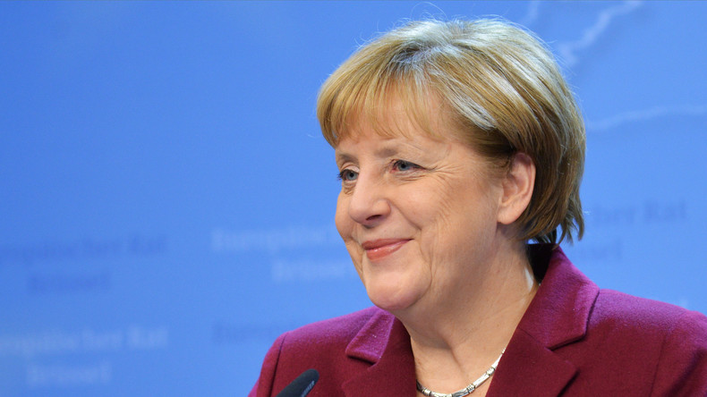 Flüchtlinge lösen mit Geschenk für Angela Merkel Polizeieinsatz in Rheinland-Pfalz aus