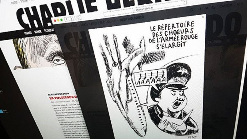 Charlie Hebdo veröffentlicht Karikatur zur Tu-154-Katastrophe