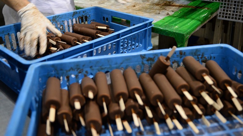Russische Delikatesse: Rund 700 Tonnen Eis nach China geliefert