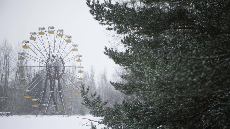 Die ukrainische Polizei hindert vier Touristen daran, Silvester in Tschernobyl zu feiern
