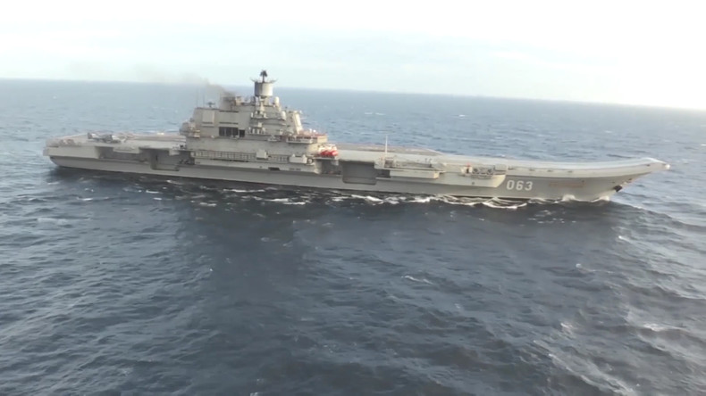 Russischer Flugzeugträger "Admiral Kusnezow" schließt Einsatz im Mittelmeer ab